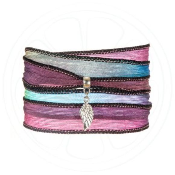 DISCO LEMONADE Iris Goddess of Rainbows, Wrap Bracelet, Choker, Anklet, DiscoLem - Picture 3 of 3